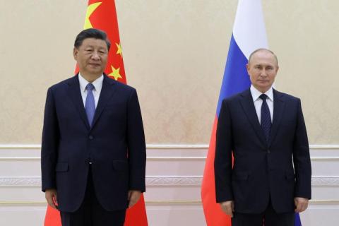 بوتين وشي يدافعان عن «عالم عادل وديمقراطي ومتعدد الأقطاب»