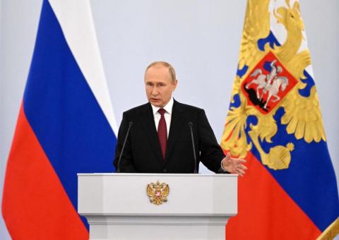 بوتين: 4 مناطق جديدة انضمت لروسيا وسندافع عن أرضينا بـ«كل الوسائل»