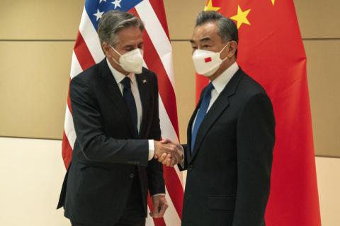 لقاء بين وزيري خارجية أميركا والصين على خلفية توترات بشأن تايوان