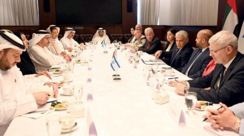 سفارة الإمارات في تل أبيب تحتفل بمرور عامين على اتفاقات إبراهيم