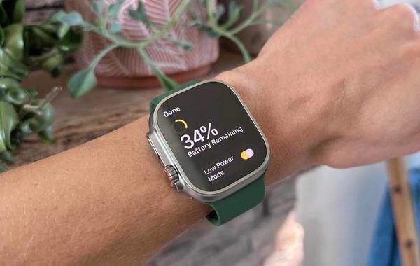 طريقة استخدام وضع الطاقة المنخفضة على Apple Watch