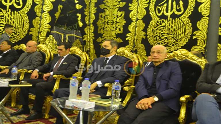 علاء وجمال ورموز نظام مبارك.. 20 صورة من عزاء فريد الديب