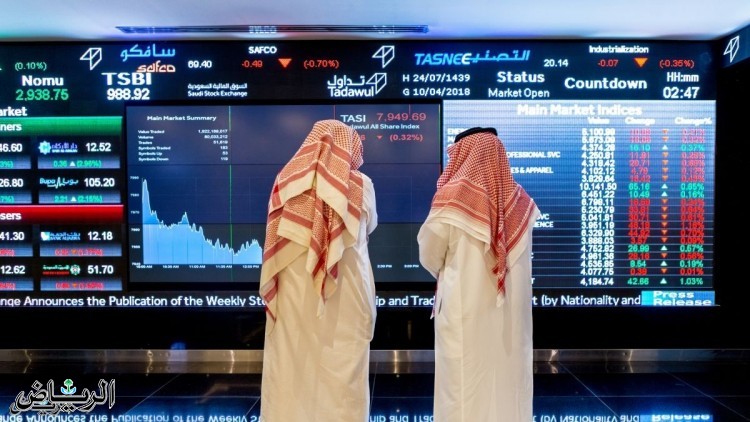 مؤشر سوق الأسهم السعودية يغلق منخفضًا عند مستوى 11421.78 نقطة