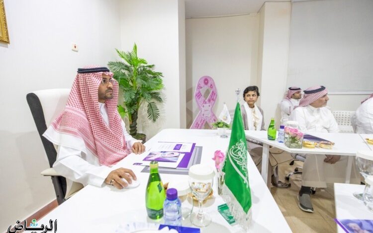 نائب أمير حائل يزور جمعية رعاية مرضى السرطان بحائل "بسمة"