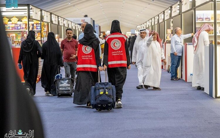 الهلال الأحمر يتلقى 25 بلاغاً إسعافياً ويباشر أكثر من 97 حالة بمعرض الرياض للكتاب