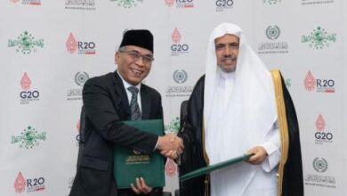 تأسيس «قمة الأديان» لمجموعة العشرين «R20» كمظلة جامعة لكل المذاهب والطوائف الإسلامية
