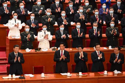 الرئيس الصيني يؤكد على «جرأة الكفاح لتحقيق النصر»