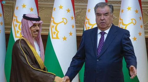 وزير الخارجية السعودي ونظيره الطاجيكي بحثا تعزيز العلاقات الثنائية