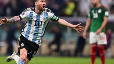 ميسي ينقذ الأرجنتين من فخ المكسيك وينعش آمالها في التأهل للدور الثاني