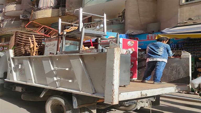 الجيزة: رفع 1650 حالة إشغال بحي الهرم وإيقاف أعمال قاعة أفراح بالمنصورية