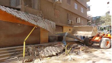 محافظة الجيزة: رفع 1900 حالة تعد وإشغال للمنشآت التجارية والمقاهي بحدائق الأهرام