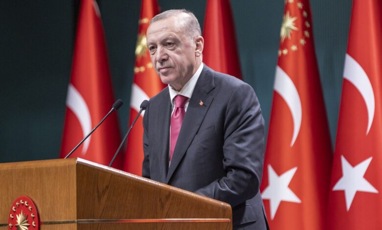 أردوغان: نستعد لإنشاء سوق دولي متقدم للغاز الطبيعي