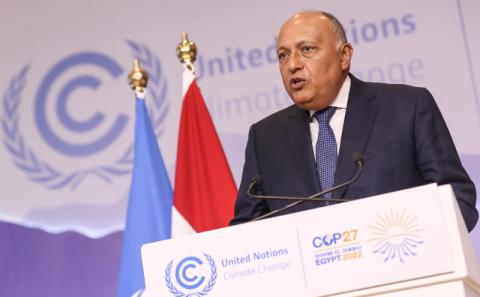 «الغالبية العظمى» من الدول تعتبر اقتراح الرئاسة المصرية لمؤتمر المناخ «متوازناً»