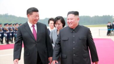 الرئيس الصيني يعرض على زعيم كوريا الشمالية التعاون «لإحلال السلام»