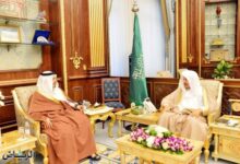 رئيس مجلس الشورى يستقبل سفير البحرين لدى المملكة