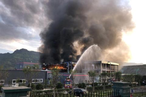الصين: مقتل 36 في حريق بمصنع في مدينة أنيانغ