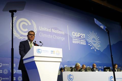 مصر تتسلم رئاسة مؤتمر المناخ مع انطلاق «كوب 27»