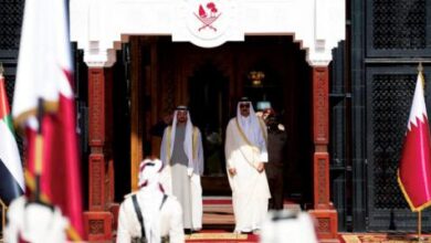 أمير قطر ورئيس الإمارات يؤكدان دعم الأمن والاستقرار في المنطقة