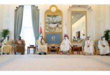 أمير قطر ورئيس الإمارات يبحثان تعزيز العلاقات الأخوية والعمل الخليجي