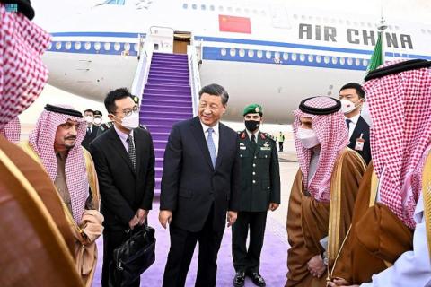 الرئيس الصيني يصل إلى الرياض في زيارة رسمية