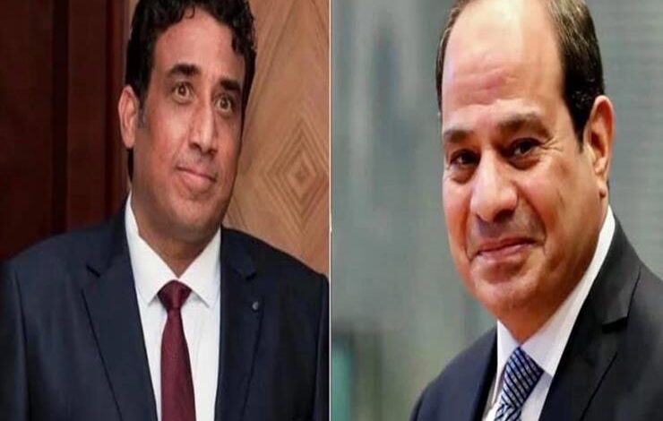 السيسي يؤكد موقف مصر الثابت من دعم جهود المجلس الرئاسي الليبي