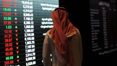 سوق الأسهم السعودية يغلق مرتفعًا عند  10444 نقطة