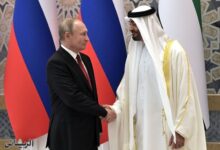 الكرملين: بوتين ورئيس الإمارات يناقشان التعاون في "أوبك+"