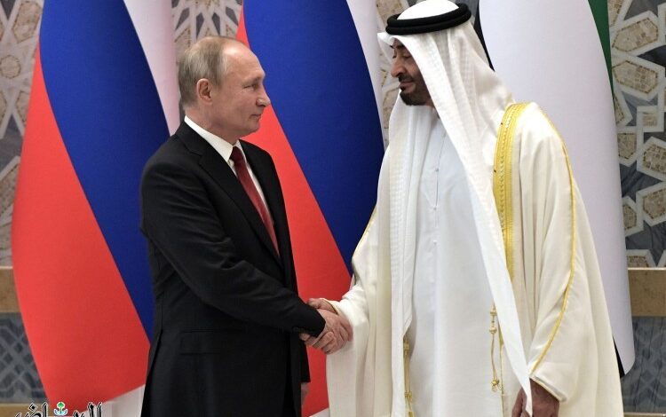 الكرملين: بوتين ورئيس الإمارات يناقشان التعاون في "أوبك+"
