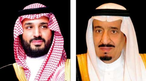 القيادة السعودية تهنئ ملك البحرين بذكرى «اليوم الوطني»