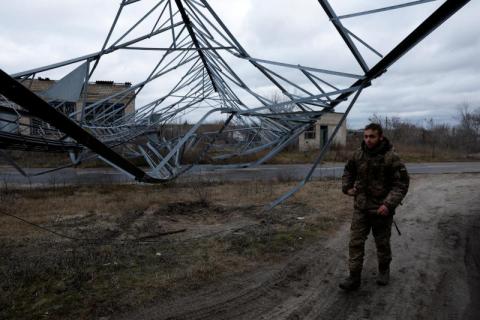 بعد ضربات روسية... 90 % من لفيف من دون كهرباء