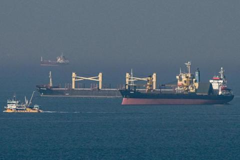 3 سفن حبوب أوكرانية تغادر باتجاه إيطاليا وإسبانيا
