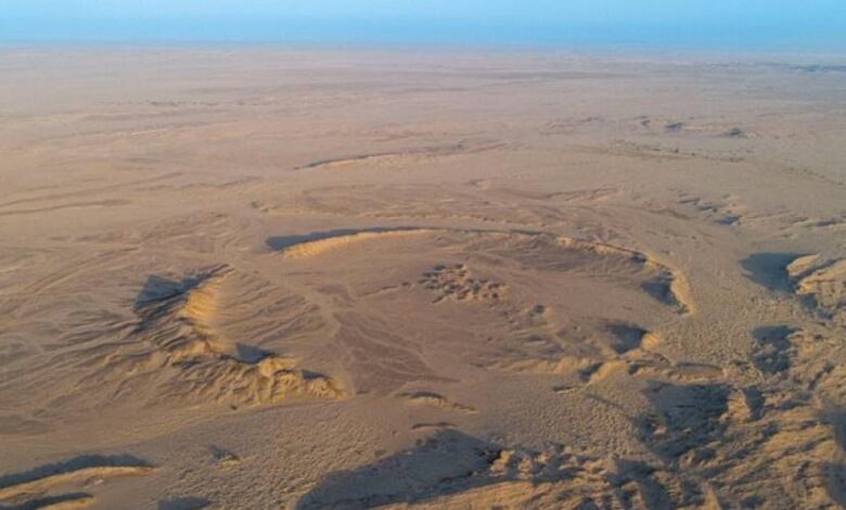 اكتشاف فوهة نيزكية هائلة بولاية محوت