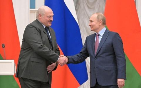 بوتين في بيلاروسيا لإجراء محادثات مع حليفه لوكاشنكو