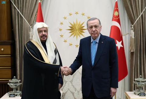 إردوغان يؤكد عمق العلاقات مع السعودية والتطلّع لتعزيزها
