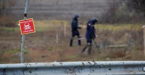 تقرير: 40 % من مساحة أوكرانيا باتت ملوثة بالألغام