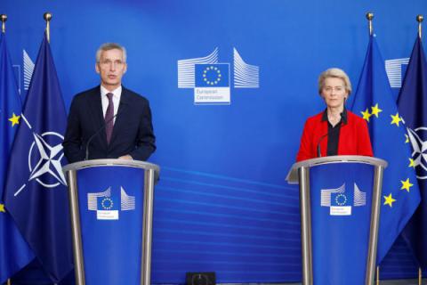 الناتو والاتحاد الأوروبي يتفقان على حماية بنى تحتية حيوية