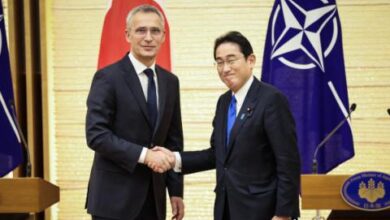 اليابان والناتو لتعزيز التعاون الثنائي وسط تهديدات روسيا والصين