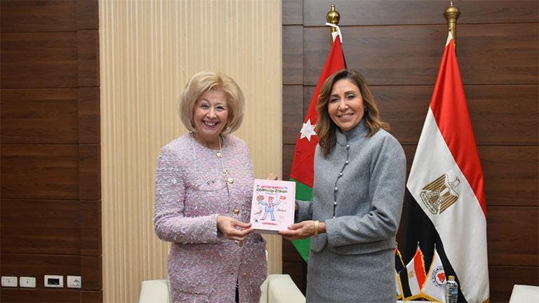 وزيرة الثقافة: العلاقات المصرية الأردنية قوية وتاريخية