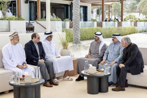 لقاء أبوظبي يبحث التعاون والتنسيق المشترك لاستقرار المنطقة