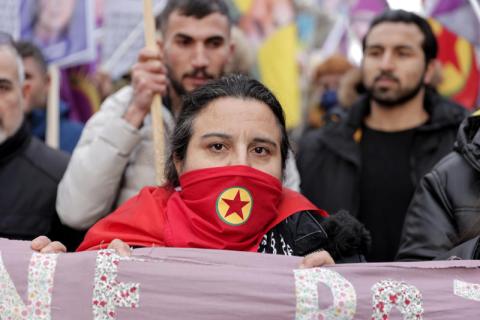 مسيرة لأكراد أوروبا في باريس في الذكرى العاشرة لمقتل ثلاث مناضلات كرديات