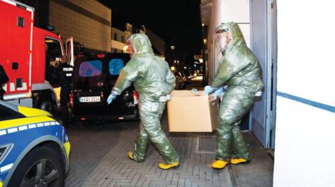 ألمانيا تبحث عن مواد كيماوية بعد القبض على إيرانيَّين متهمَين بالإرهاب