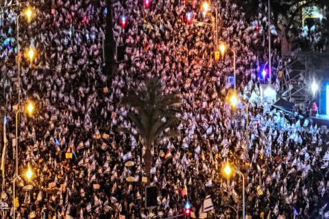 للأسبوع الخامس... آلاف الإسرائيليين يحتجون على حكومة نتنياهو