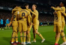 برشلونة يواصل انتصاراته بفوز رابع يعزز صدارته للدوري الإسباني
