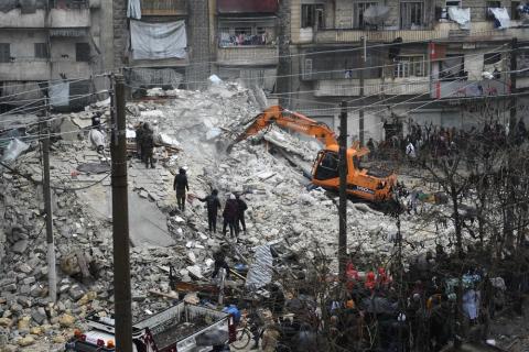 جامعة الدول العربية تحث المجتمع الدولي على مساعدة سوريا بعد الزلزال المميت