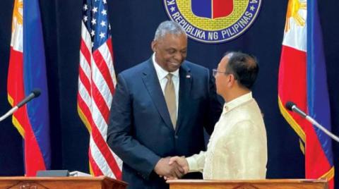 الولايات المتحدة تعزز حضورها العسكري في الفلبين بـ4 قواعد عسكرية جديدة