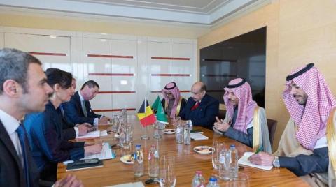 وزيرا الخارجية السعودي والبلجيكي يبحثان العلاقات الثنائية