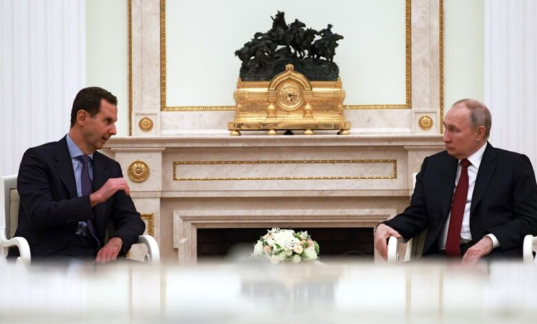 الأسد يرحب بقواعد روسية جديدة في سوريا بعد لقاء بوتين |  أخبار الحرب السورية
