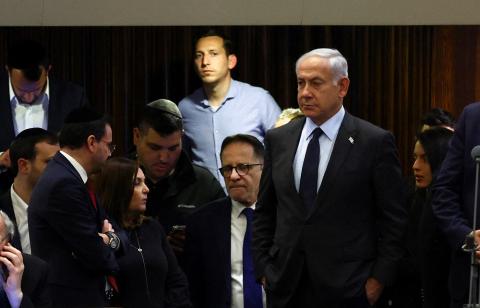رئيس الوزراء الإسرائيلي ، بايدن يتبادلان الكلمات الفاترة حول الإصلاح القانوني