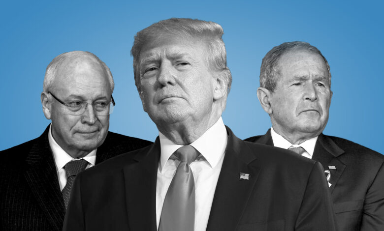 أكاديمي أميركي: إذا حوكم ترامب يجب محاكمة بوش وتشيني وكيسنجر