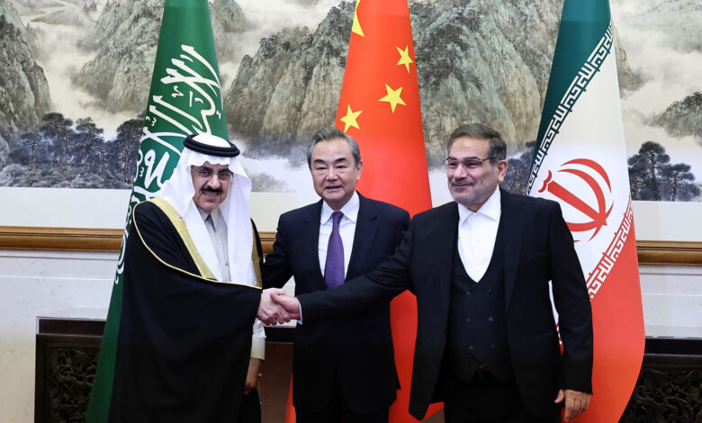 الاتفاق السعودي الإيراني برعاية صينية.. صفعة ثلاثية الأبعاد لواشنطن